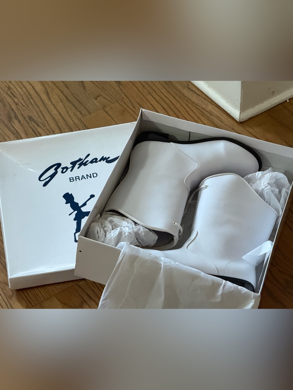 Gotham Majorette Boots — White